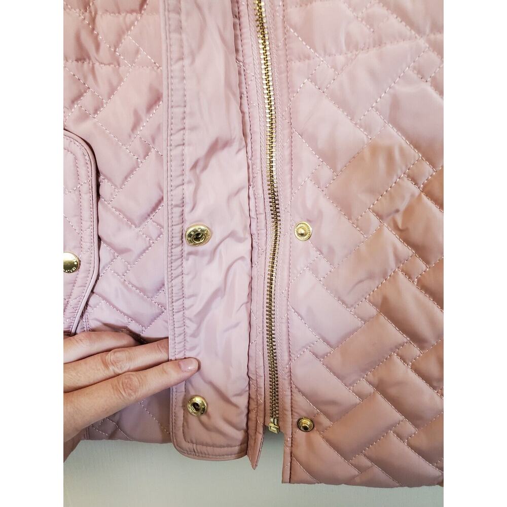 Cole Haan Blush Pink Quilted Jacket Coat NWT, Size XS - Picture 5 of 14